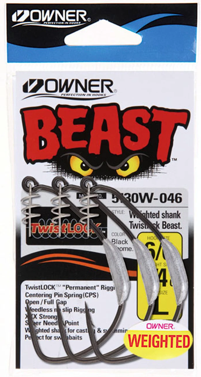Owner Twistlock Beast Hook - Weighted 1 Owner Twistlock Beast Hook - Weighted