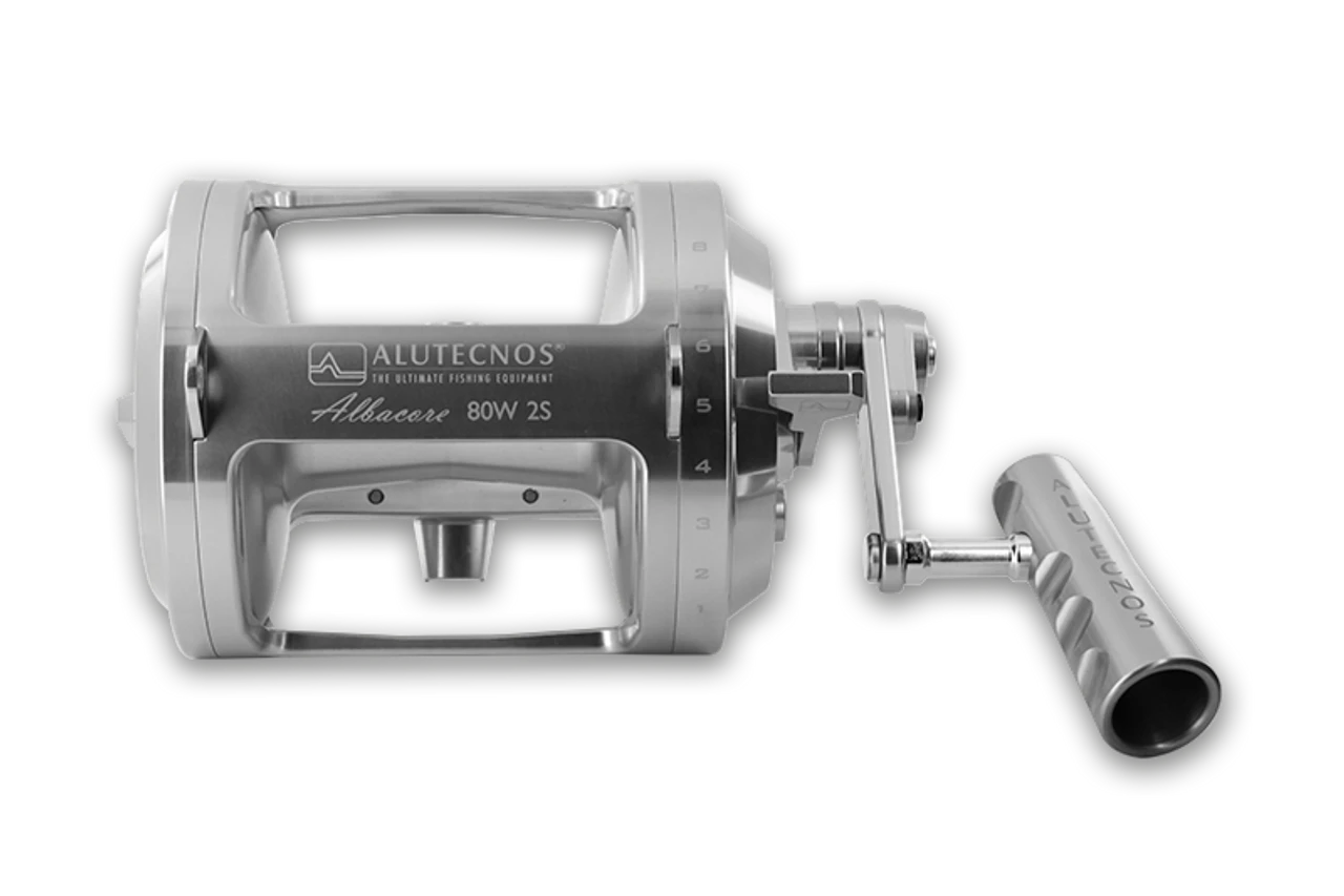 Alutecnos Albacore 80W 2-Speed Lever Drag Conventional Reel 1 Alutecnos Albacore 80W 2-Speed Lever Drag Conventional Reel