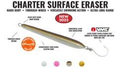 Hogy Surface Eraser 4" 3/4oz Lure