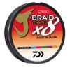 Daiwa J-Braid X8 Grand Multicolor 3300yd Bulk Spools