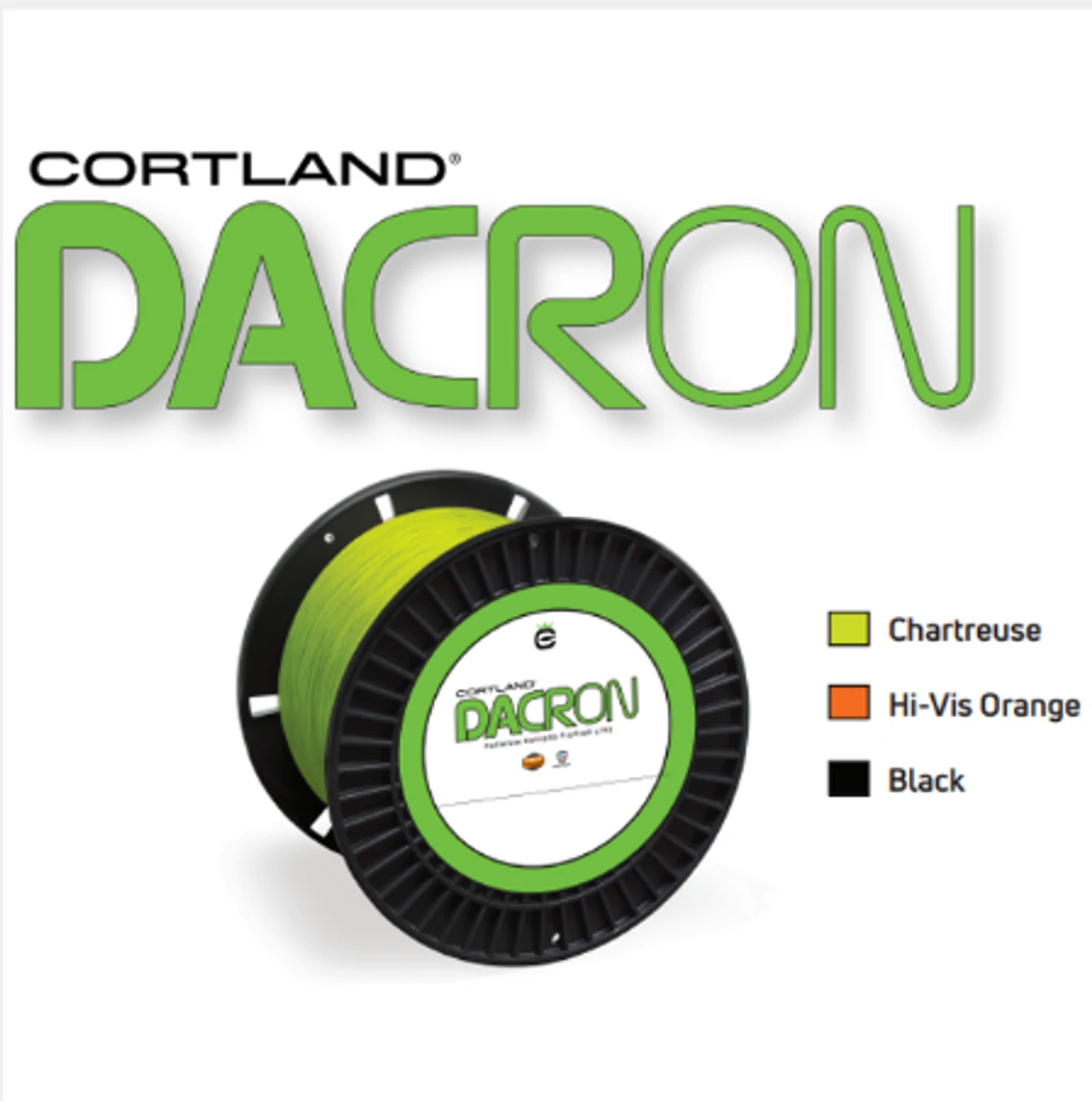 Cortland Dacron 200# Braided Fishing Line 1600 Yd Bulk Spool 1 Cortland Dacron 200# Braided Fishing Line 1600 Yd Bulk Spool