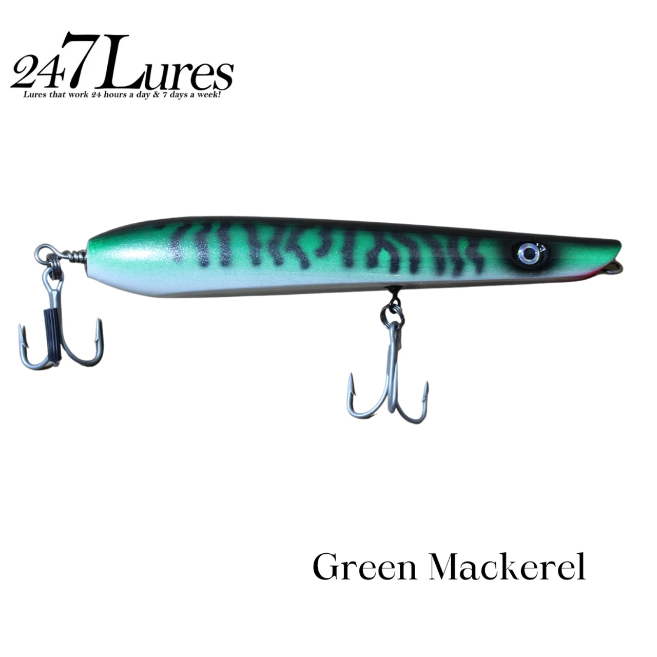 247 Lures Sea Special Flat-Bottom Pencil Popper 7.25" ~2.75oz 1 247 Lures Sea Special Flat-Bottom Pencil Popper 7.25" ~2.75oz