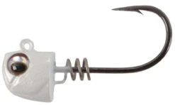 No Live Bait Needed Screwlock Jigheads - 3" Bait (Hell Yeah Butter)